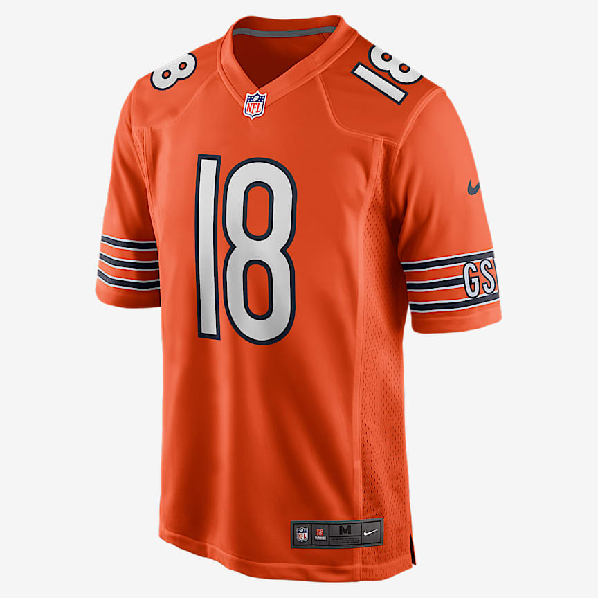 Darnell Wright Chicago Bears Men's Nike NFL Game Football Jersey